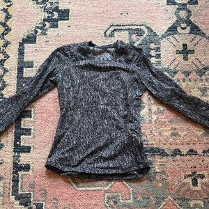 Women's lulu lemon Black Long Sleeve Top